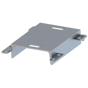 Hose and cable | bridge | Main element: 300 x 400 x 100 mm | Incl. connection plates | 1 x cable duct: approx. 260 x 90 x 400 mm